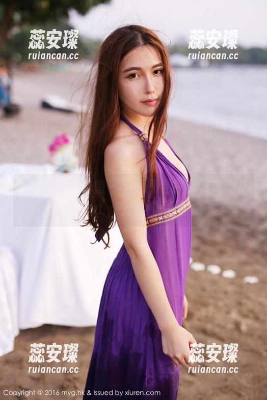 MyGirl美媛馆 - 不只是红白蓝，唐琪儿Beauty的户外写真图集