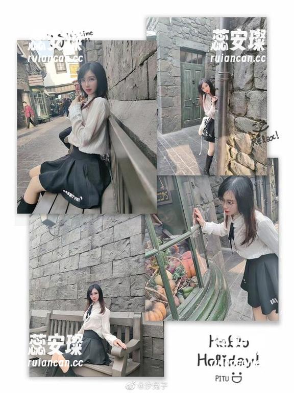 汐兔子 汐兔子带来的全套小舞,有种《斗罗大陆》里的甜蜜感,原图理解不能。
